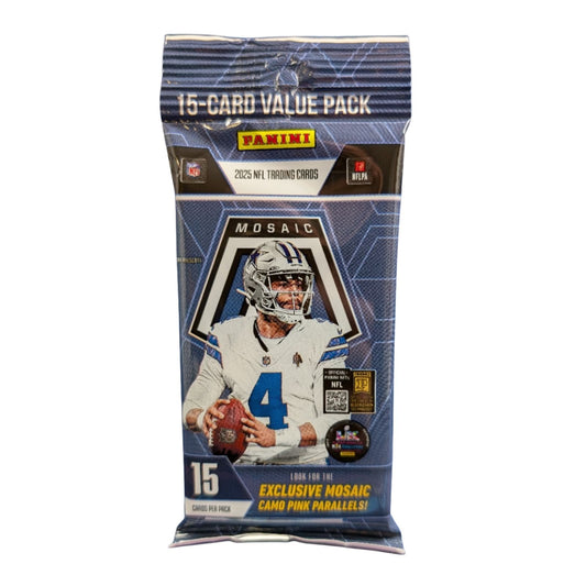 2025 Panini Mosaic Football Cello / Value Pack
