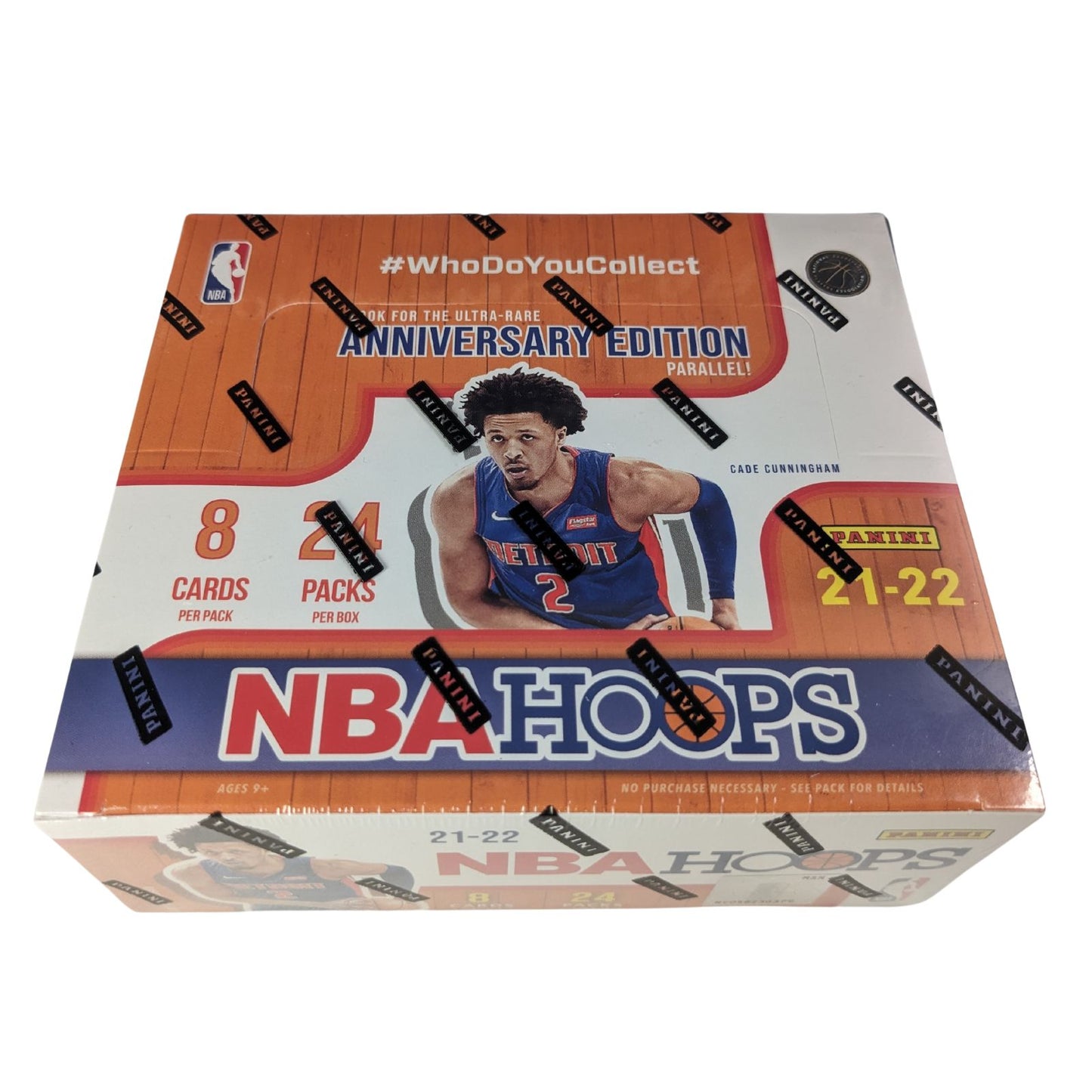 Boîte de vente au détail de basket-ball Panini NBA Hoops 2021-22