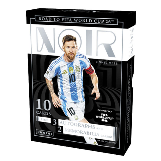 2025-26 Panini NOIR Road to World Cup Soccer Hobby Box