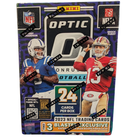 Sealed Box of Optic Football cards from 2023