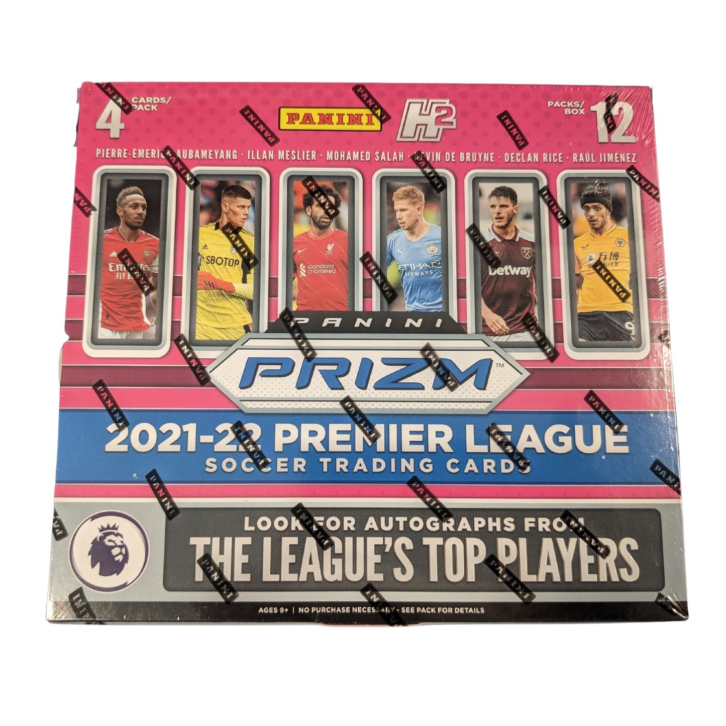 2021-22 Panini Prizm EPL Soccer Hybrid H2 Box