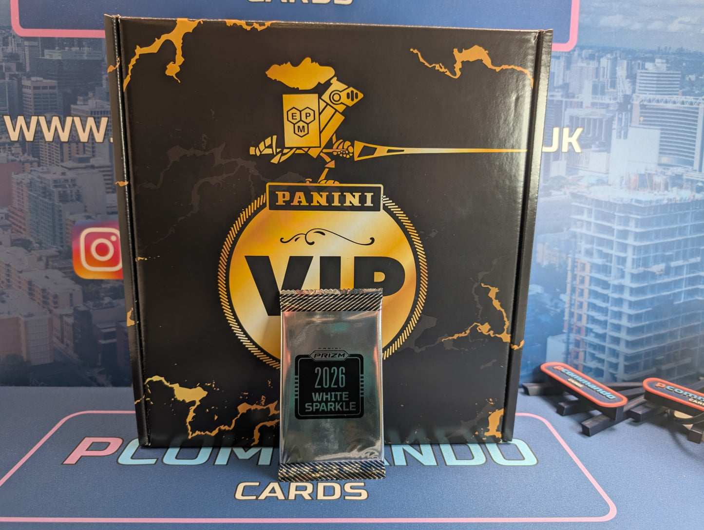 2026 Panini National Sports Convention VIP PRIZM White Sparkle Pack