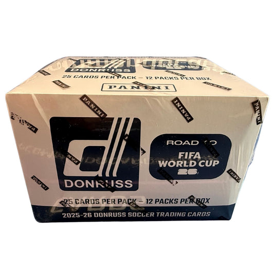 2025-26 Panini Donruss Road to the World Cup Soccer Cello / Value Pack Box