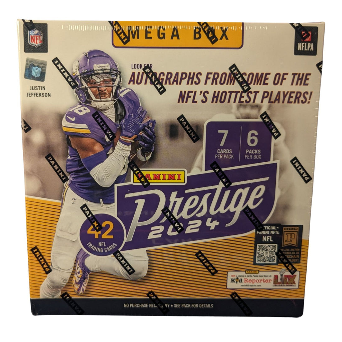 2025 PANINI PRESTIGE FOOTBALL MEGA BOX