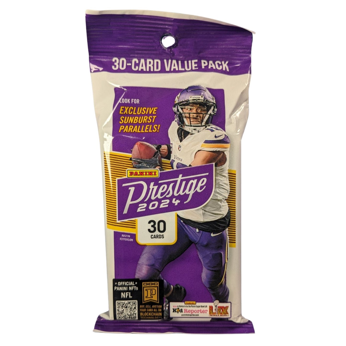 2024 PANINI PRESTIGE FOOTBALL VALUE / CELLO PACK