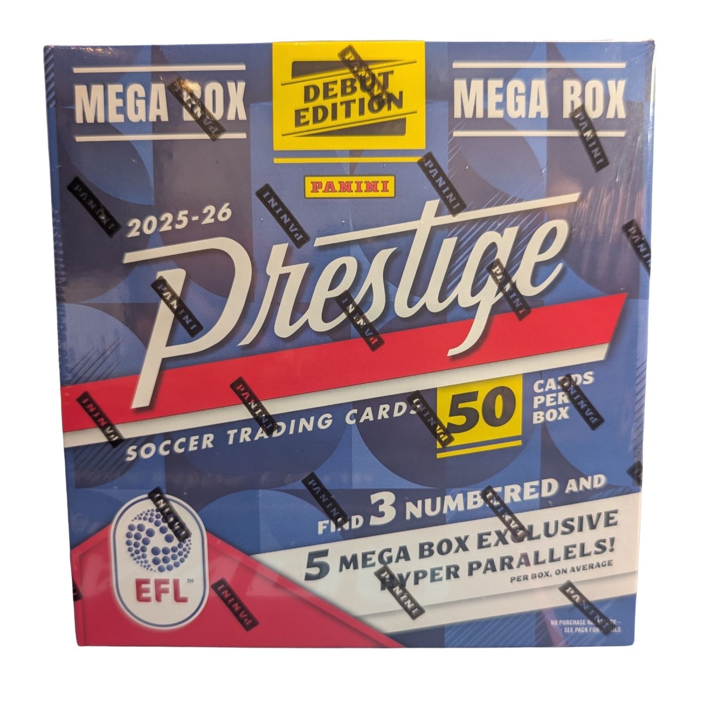 2025-26 Panini Prestige EFL Soccer Mega Box