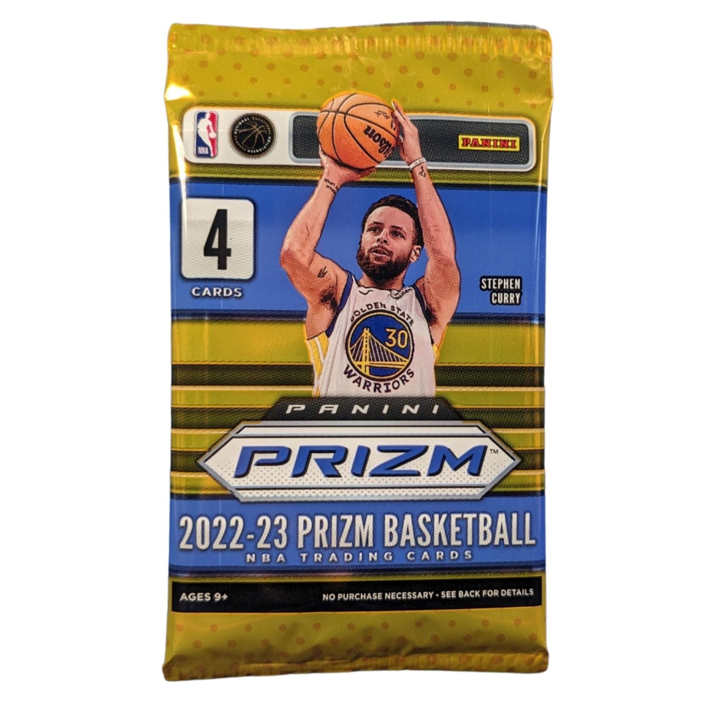 Pack of Prizm Basketball Cards from a 2022-23 Blaster Box 