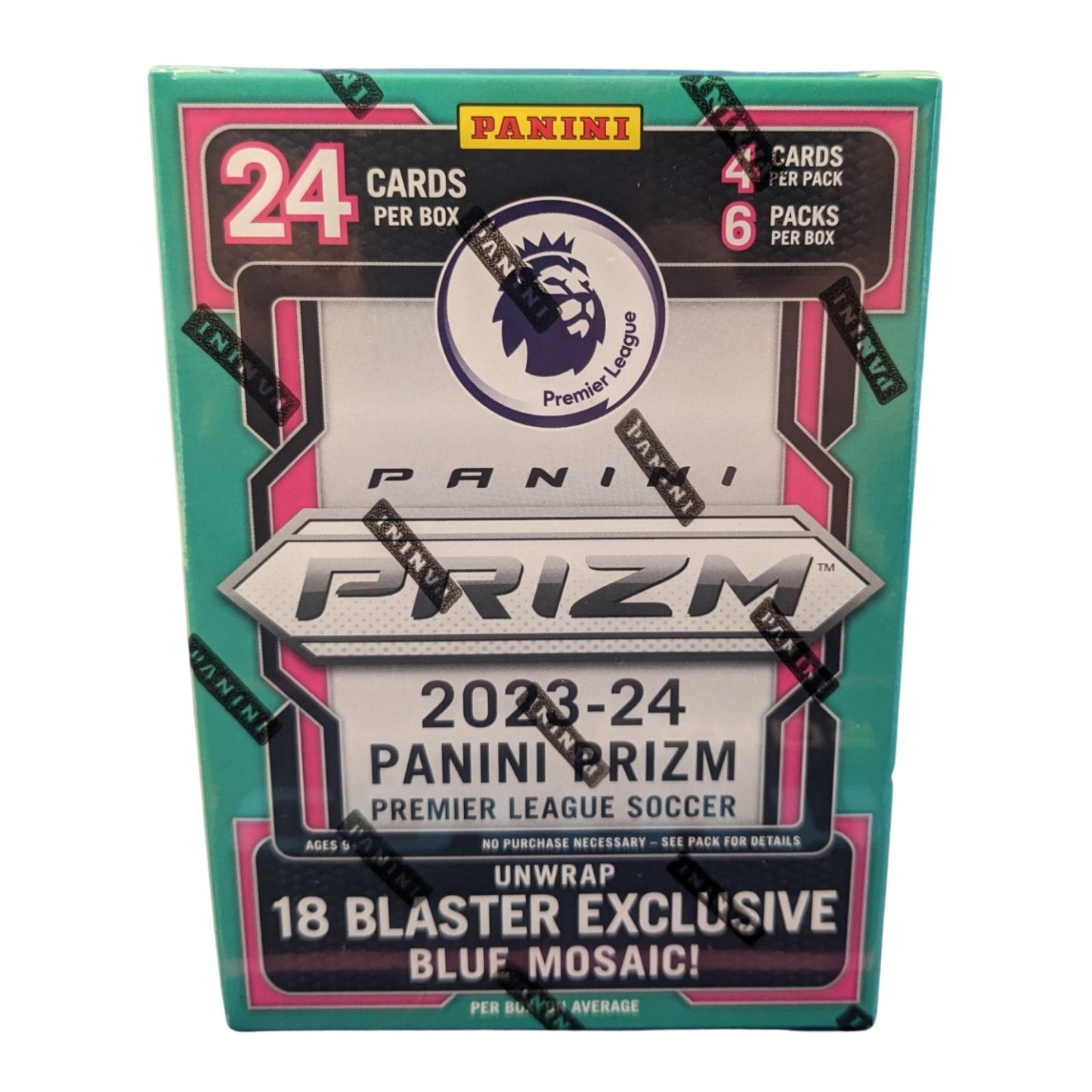 2023-24 PANINI PRIZM EPL SOCCER BLASTER BOX - BLUE MOSAIC