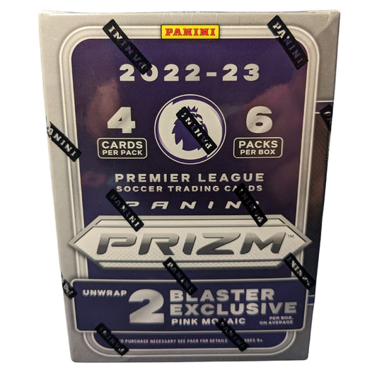 2022–23 Panini Prizm EPL Fußball-Blasterbox