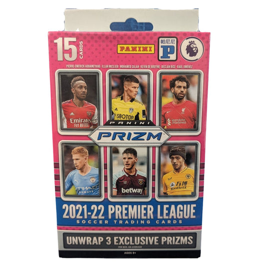 2021-22 PANINI PRIZM EPL SOCCER HANGER BOX