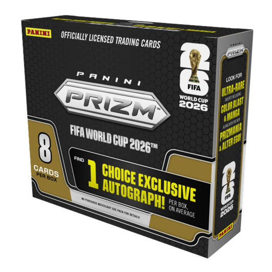 Pre Order - 2026 Panini Prizm FIFA World Cup Soccer Choice Box