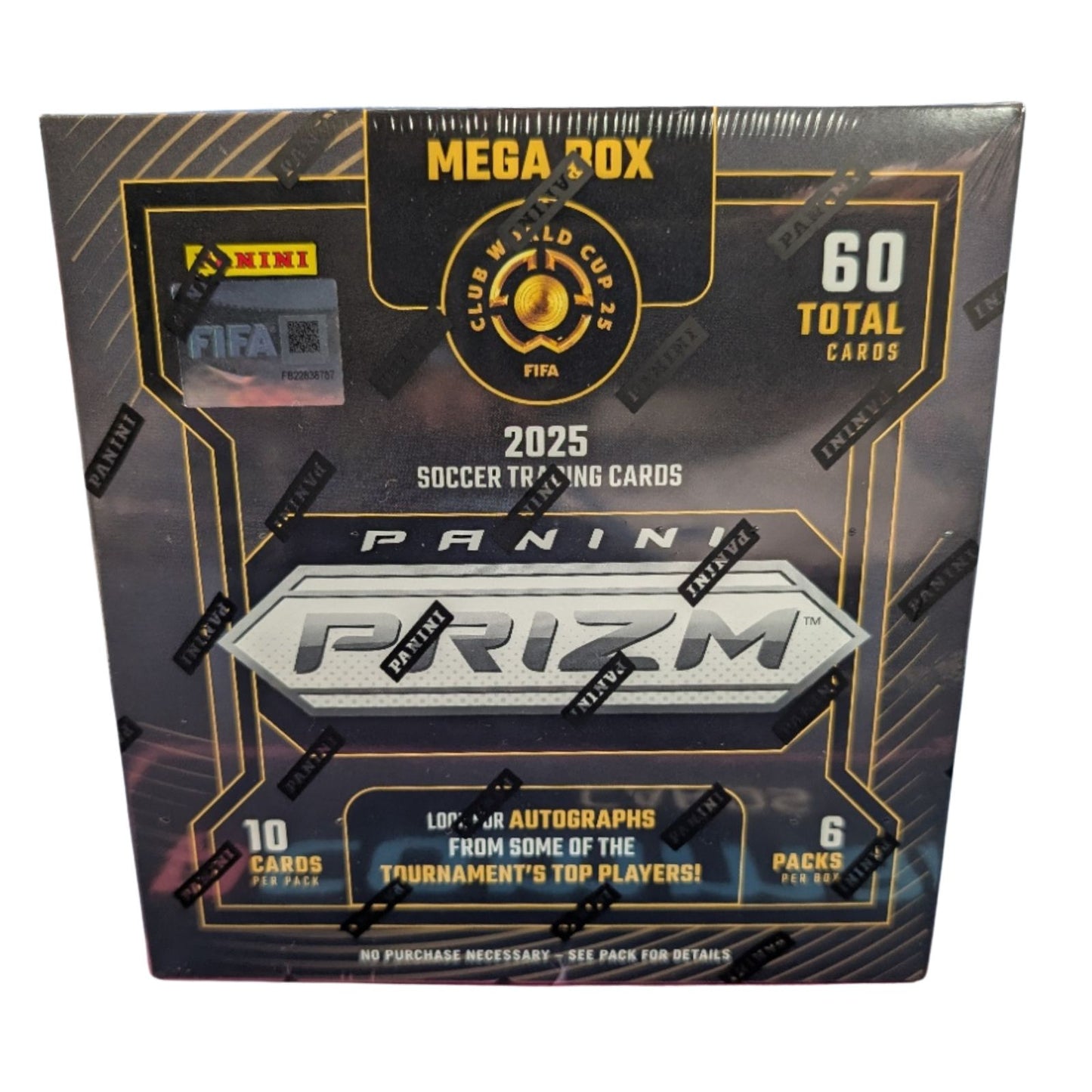2025 Panini Prizm FIFA Club World Cup Soccer Hobby Mega Box