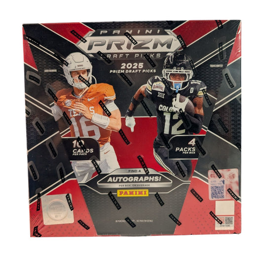 2025 Panini Prizm Draft Picks Football Hobby Box