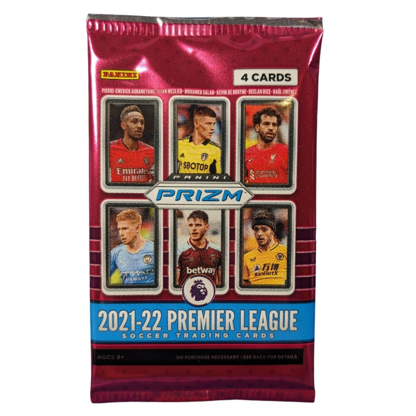 Prizm EPL Soccer Sealed retail cards pack