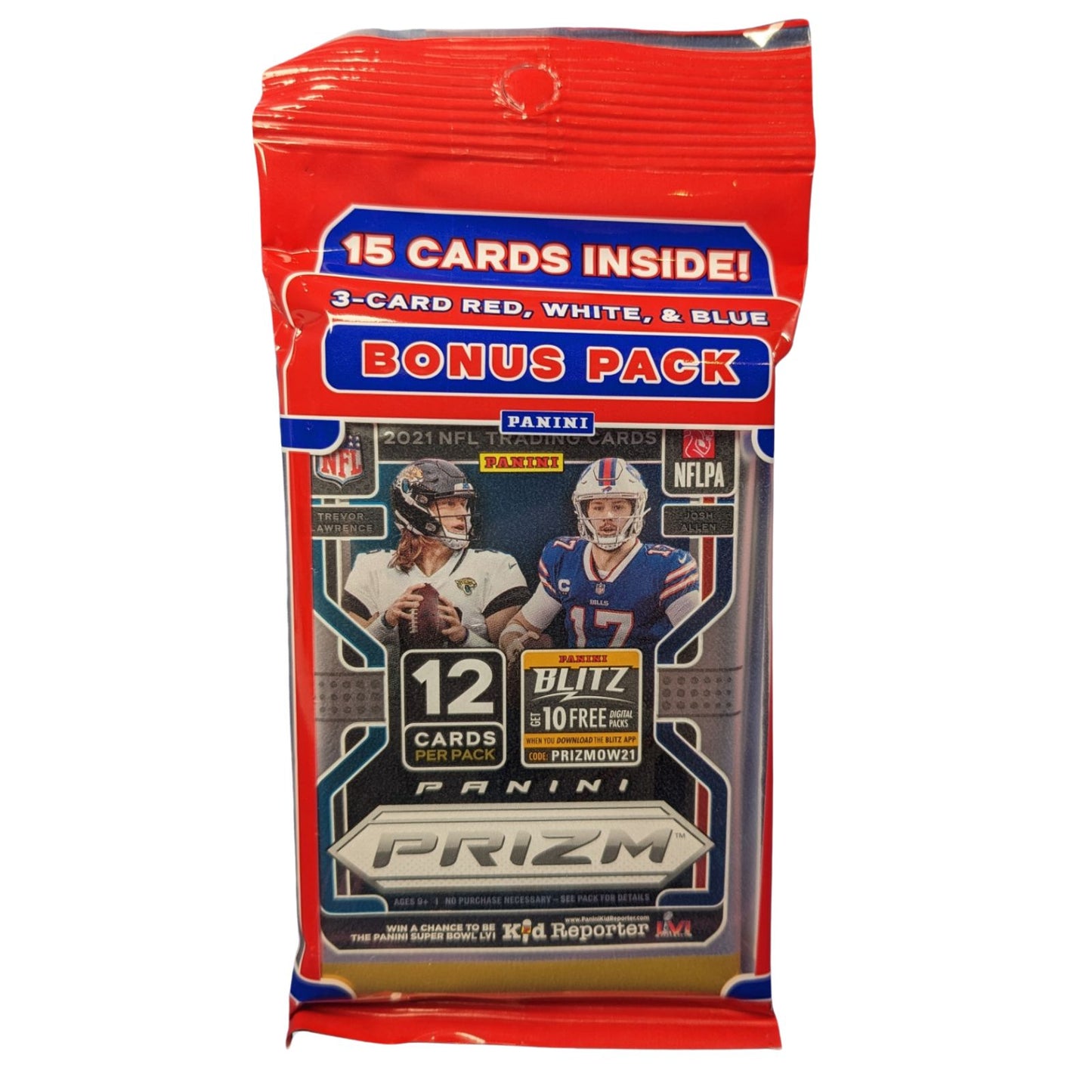 Prizm football Sealed crad pack from 2021