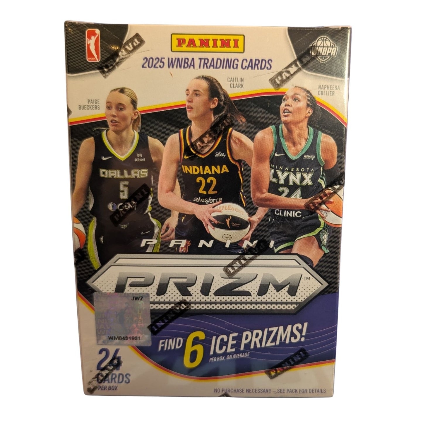 2025 Panini Prizm WNBA Basketball Blaster Box
