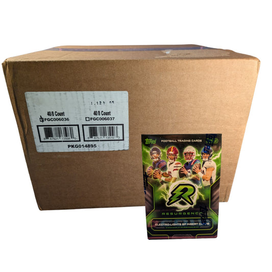 2024 Topps Resurgence Football Blaster Box Sealed Case (40 Boxes)