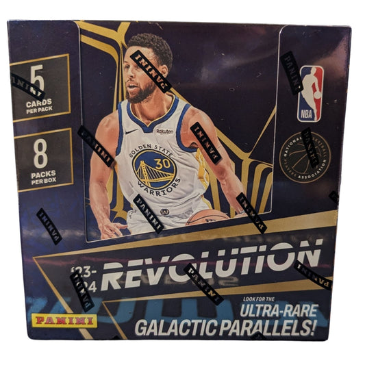 Sealed box of Revolution NBA Basketball cards from 2023024