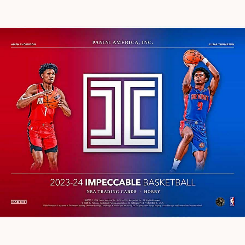 2023-24 PANINI IMPECCABLE BASKETBALL HOBBY BOX