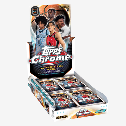 2023-24 TOPPS CHROME OVERTIME ELITE BASKETBALL HOBBY BOX