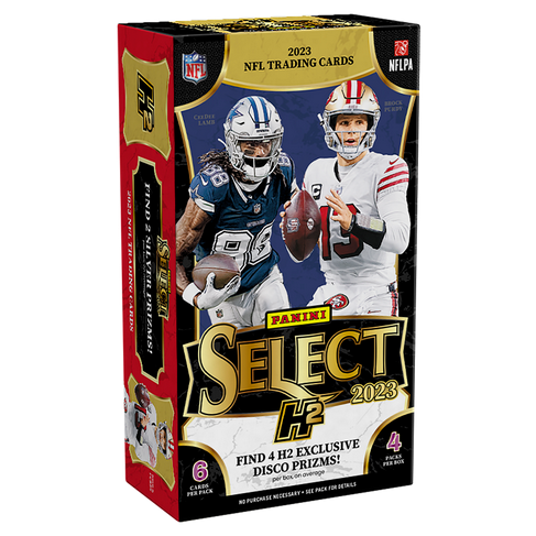 2023 PANINI SELECT FOOTBALL H2 HOBBY BOX