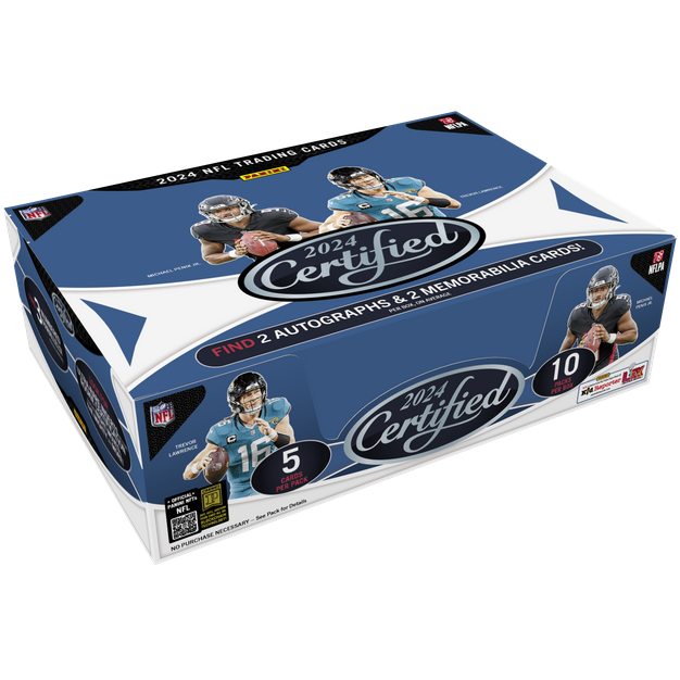 PRE ORDER - 2024 PANINI CERTIFIED FOOTBALL HOBBY BOX