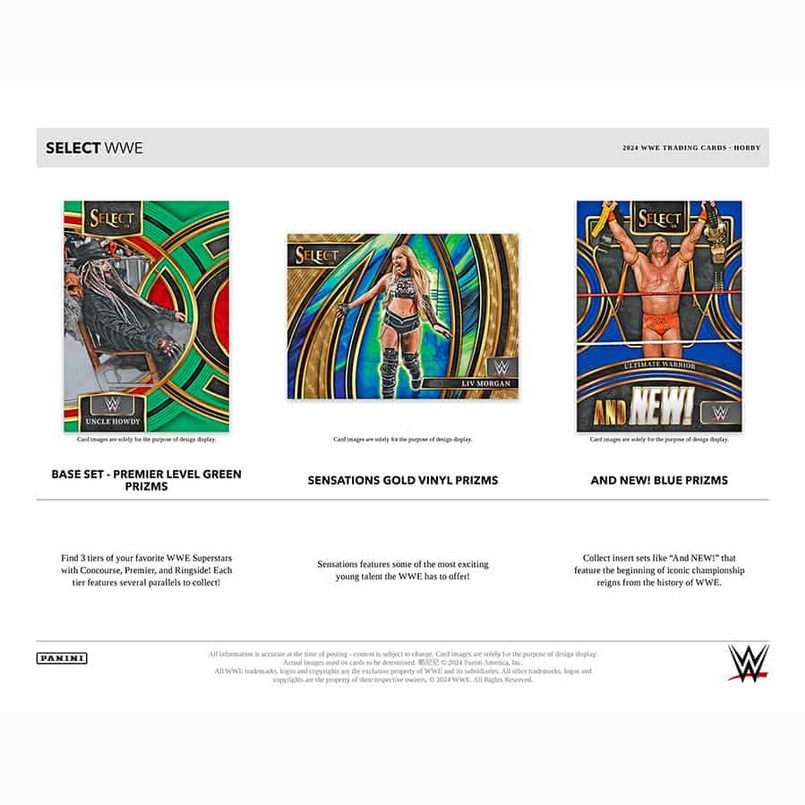 2024 PANINI SELECT WWE HOBBY BOX