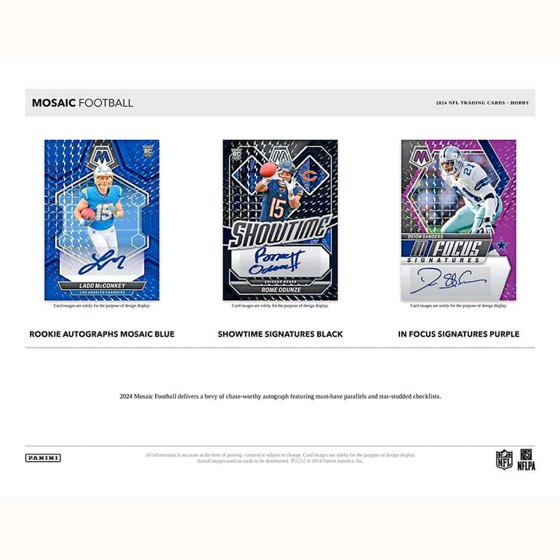 PRE ORDER - 2024 PANINI MOSAIC FOOTBALL HOBBY BOX