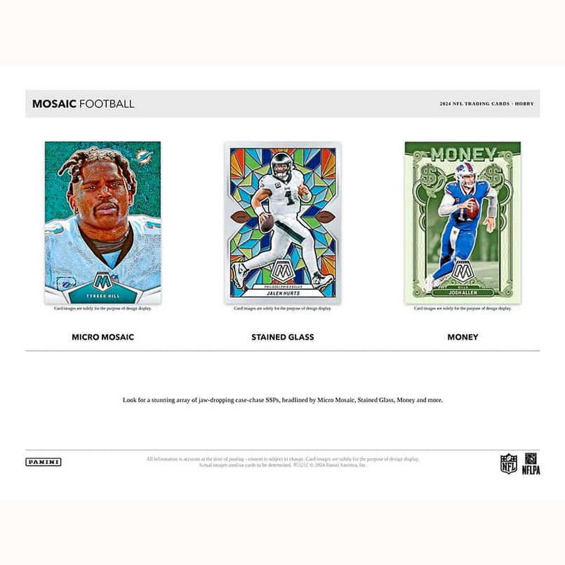 PRE ORDER - 2024 PANINI MOSAIC FOOTBALL HOBBY BOX