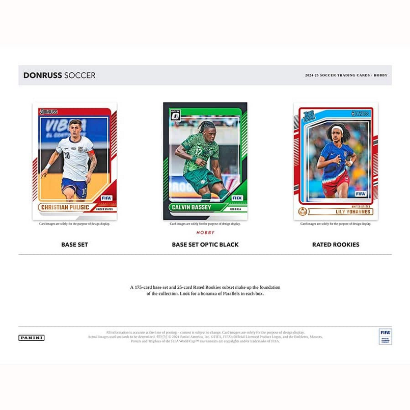 PRE ORDER - 2024-245 PANINI DONRUSS SOCCER HOBBY BOX