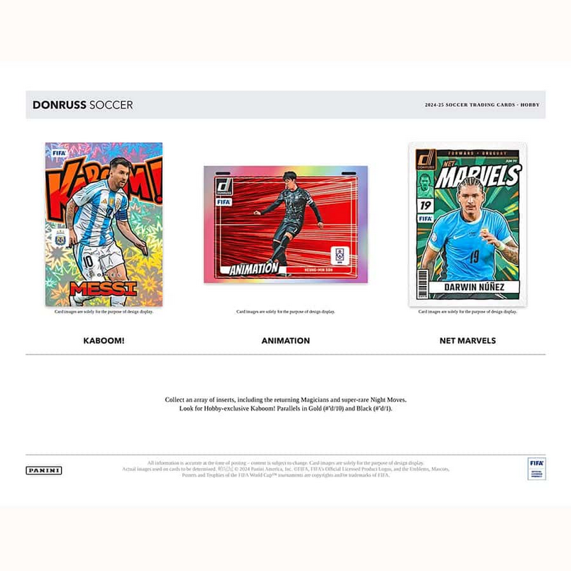 PRE ORDER - 2024-245 PANINI DONRUSS SOCCER HOBBY BOX