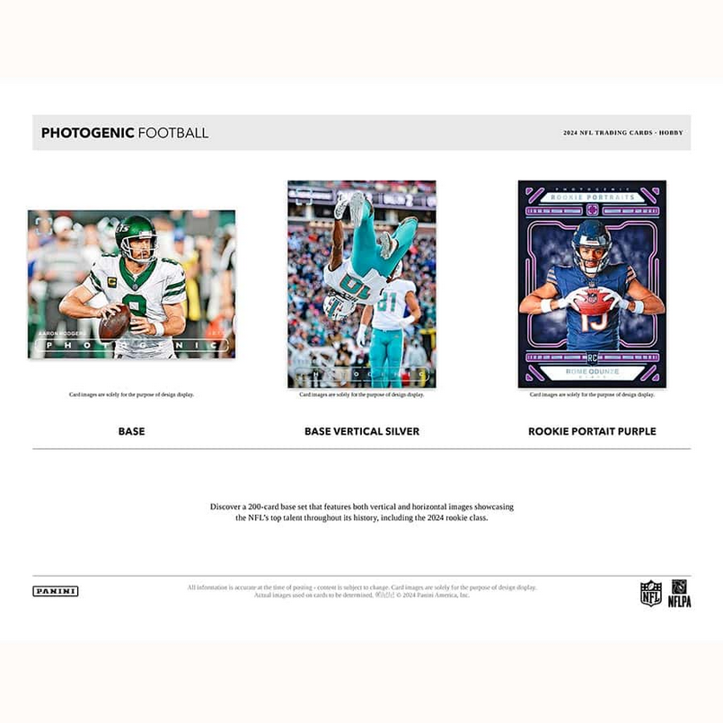 PRE ORDER - 2024 PANINI PHOTOGENIC FOOTBALL HOBBY