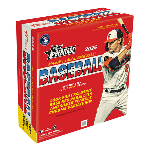 2025 Topps Heritage Baseball Mega Box
