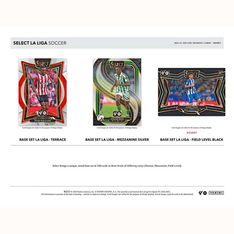 Pre Order - 2024-25 Panini Select La Liga Soccer Hobby Box