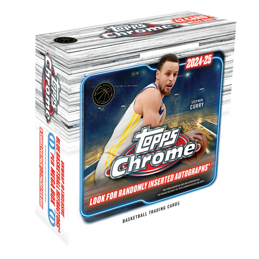 Pre Order - 2024-25 Topps Chrome Basketball Mega / Monster Box