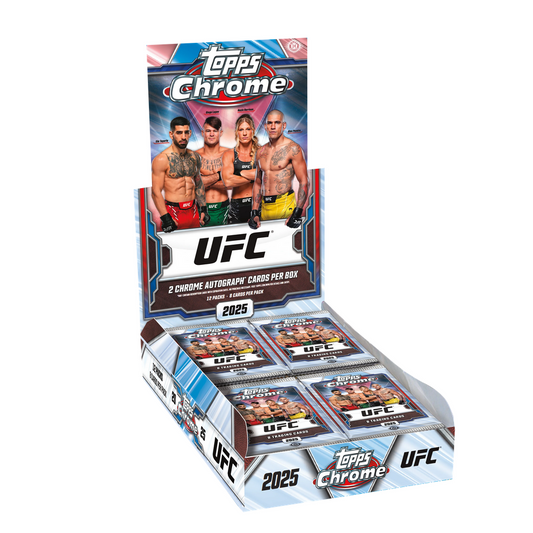 Pre Order - 2025 Topps Chrome UFC Hobby Box