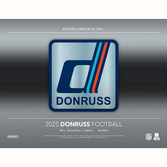 Pre Order - 2025 Panini Donruss Football Hobby Box