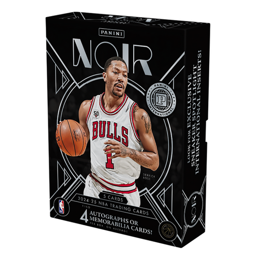Pre Order - 2024-25 Panini NOIR Basketball Hobby International Box