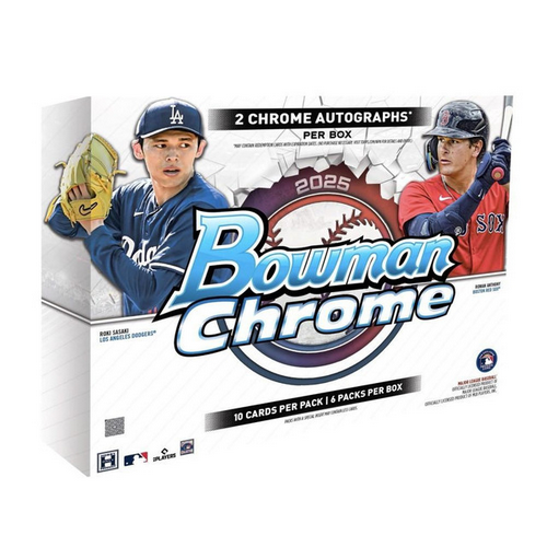Pre Order - 2025 Bowman Chrome Baseball Hobby Box