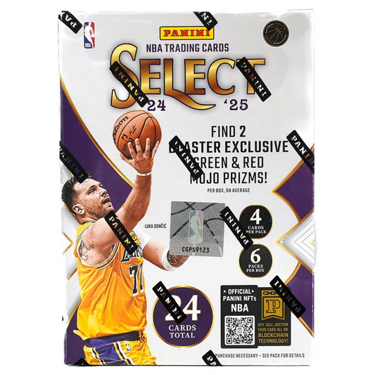 2024-25 Panini Select Basketball Hobby Blaster Box