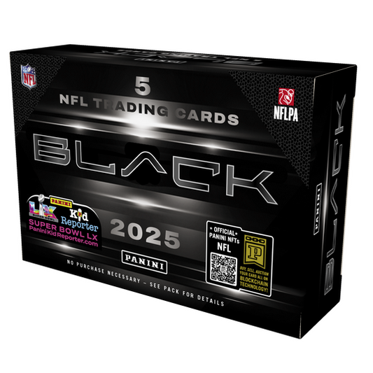 Pre Order - 2025 Panini Black Football Hobby Box