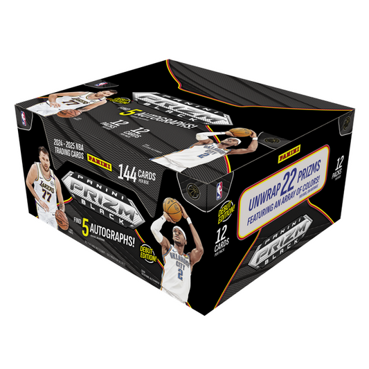 Pre Order - 2024-25 Panini Prizm Black Basketball Hobby Box
