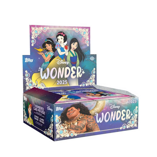 Pre Order - 2025 Topps Disney Wonder Hobby Box