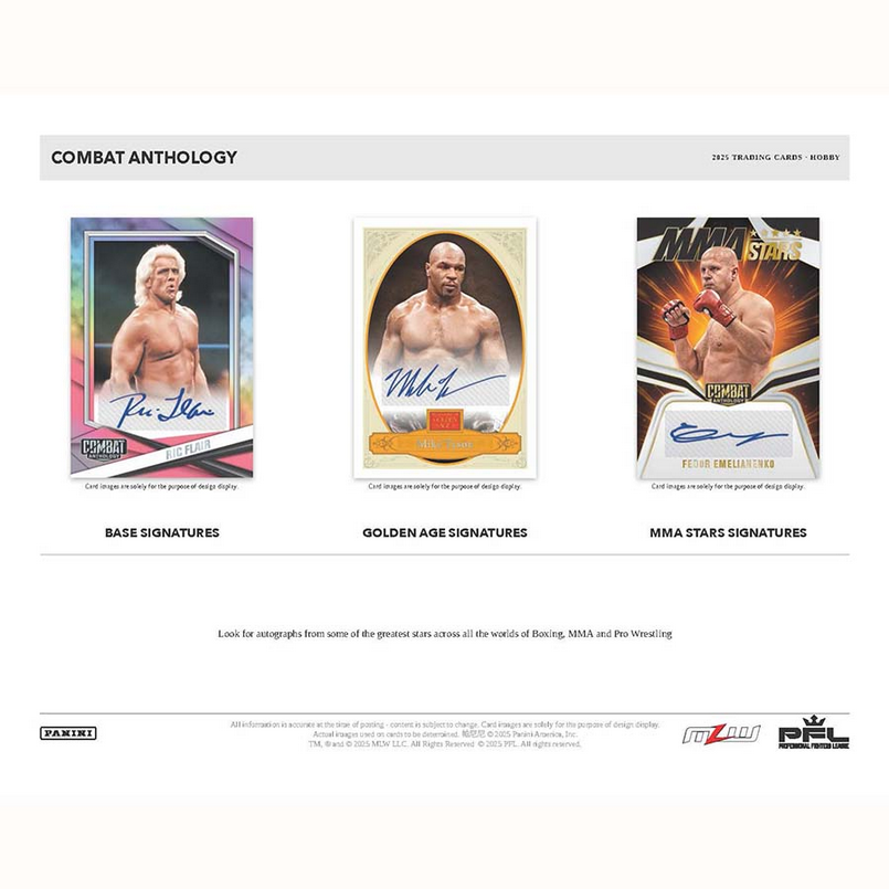 Pre Order - 2025 Panini PFL Combat Anthology Hobby