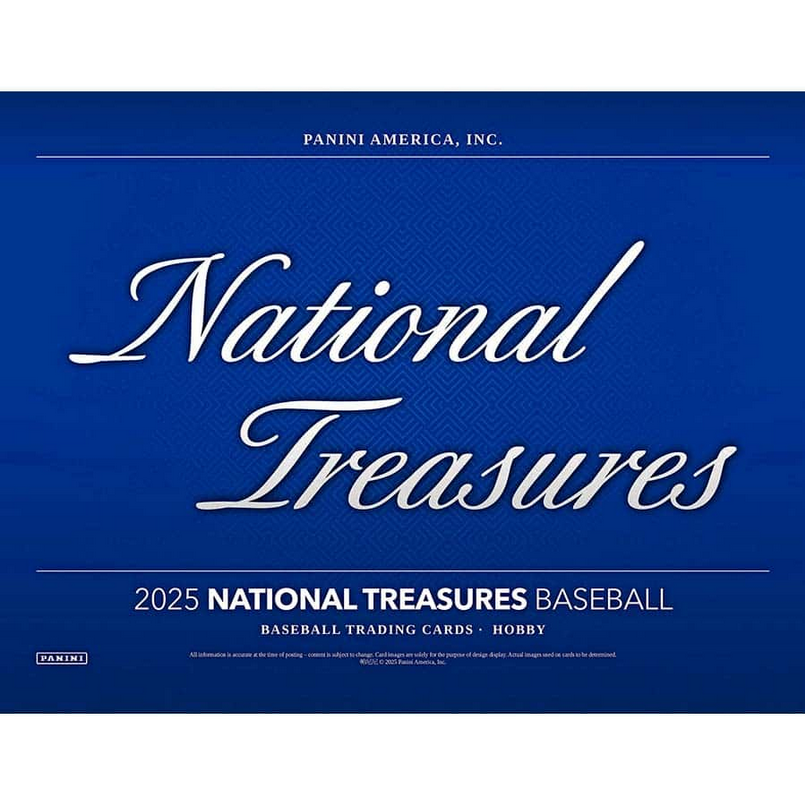 2025 Panini National Treasures Baseball Hobby Box
