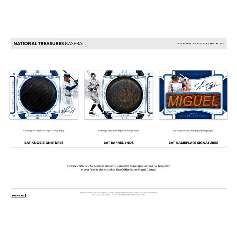 2025 Panini National Treasures Baseball Hobby Box