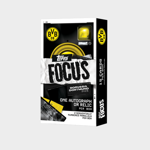 2025-26 Topps Focus Borussia Dortmund BVB Soccer Box