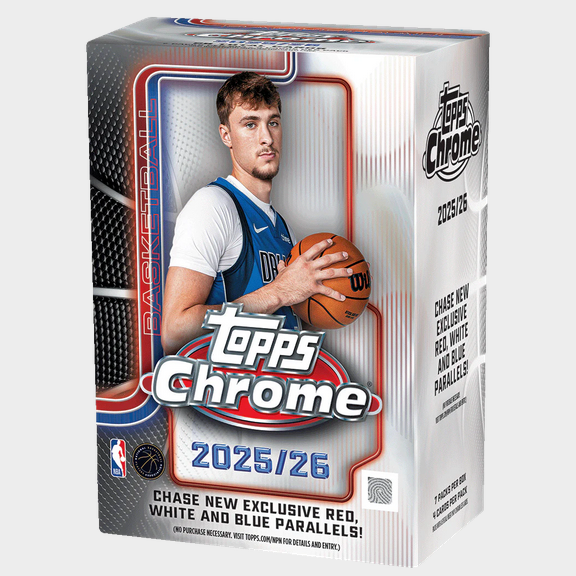 Pre Order - 2025-25 Topps Chrome Basketball Value / Blaster Box