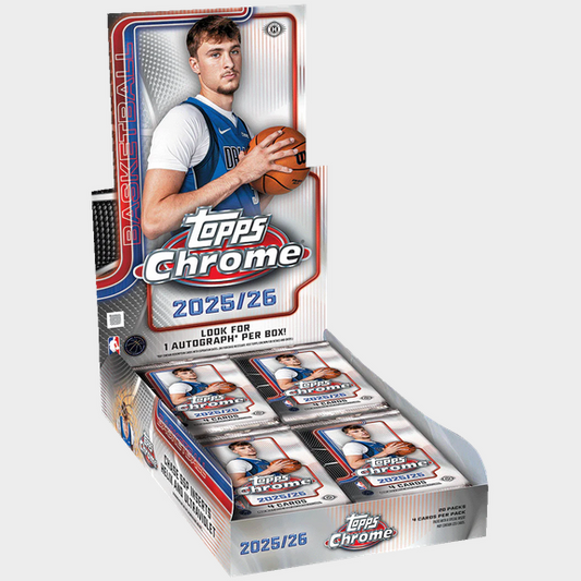 Pre Order - 2025-26 Topps Chrome Basketball Hobby box
