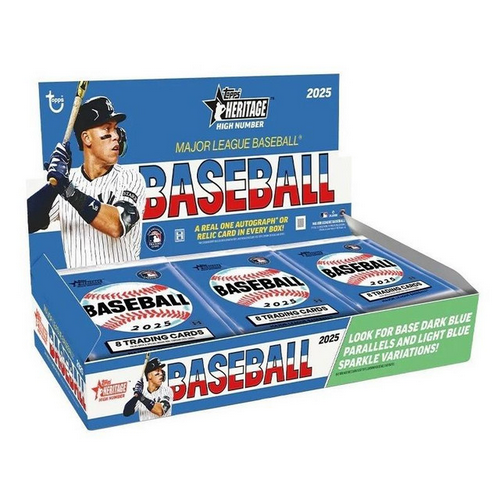 2025 Topps Heritage High Number Baseball Hobby Box